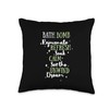 Bath Lover Apparel Relaxation Bath Bombs Throw Pillow