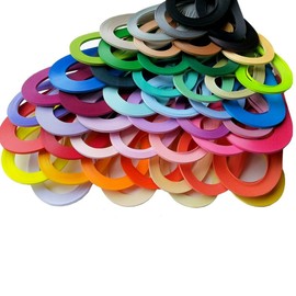 ODETOJOY Quilling Paper Strips 7mm Gray Crafts 1/4" Paper Quilling Set for Beginners Card Making Scrapbooking-120pcs, 54cm (Gray)