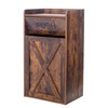 TDLEAYYD 13 Gallons Tilt Out Trash Cabinet, Hidden Trash Can