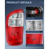 Nilight Taillight Assembly Compatible with 2004 2005 2006 Toyota Tundra