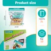 10×Steam Cooking Bags Large Size Microwave Steamer Bags for Vegetables,Potatoes