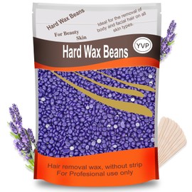 Yovanpur Hard Wax Beads for Hair Removal, Wax Beans for Sensitive Skin, 10 Oz/bag (Lavander), Ideal for Brazilian Waxing, Pearl Wax for Eyebrow, Bikini, Legs At Home