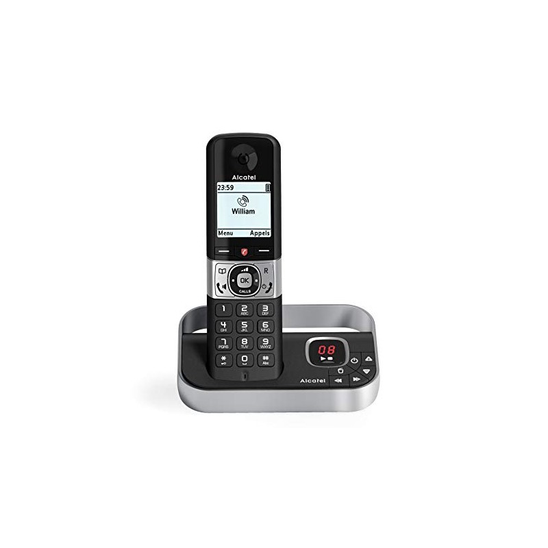 Alcatel Dect F890 Voice Fr Black Scallblock