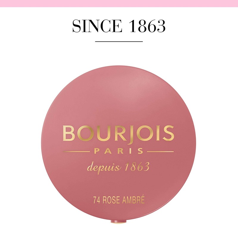 Bourjois Little Round Pot Blusher 74 Rose Ambre, 2.5g