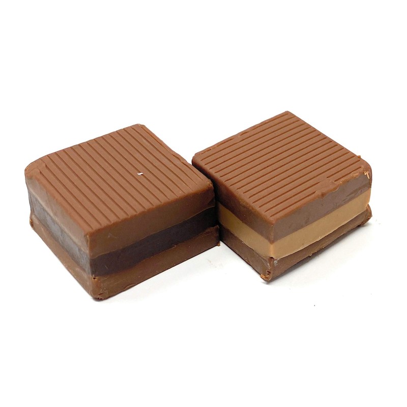 Zaini, Cremino Layered Gianduia Chocolate w/ Rich Hazelnut or Dark