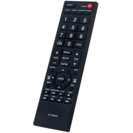 AIDITIYMI Replace Universal Remote Control Suitable for Most of Toshiba LCD LED 3D HDTV 4K UHD Smart TVs CT-90325 CT-90302 CT-90275 CT-90326 CT-90329 CT-8037 CT-90366
