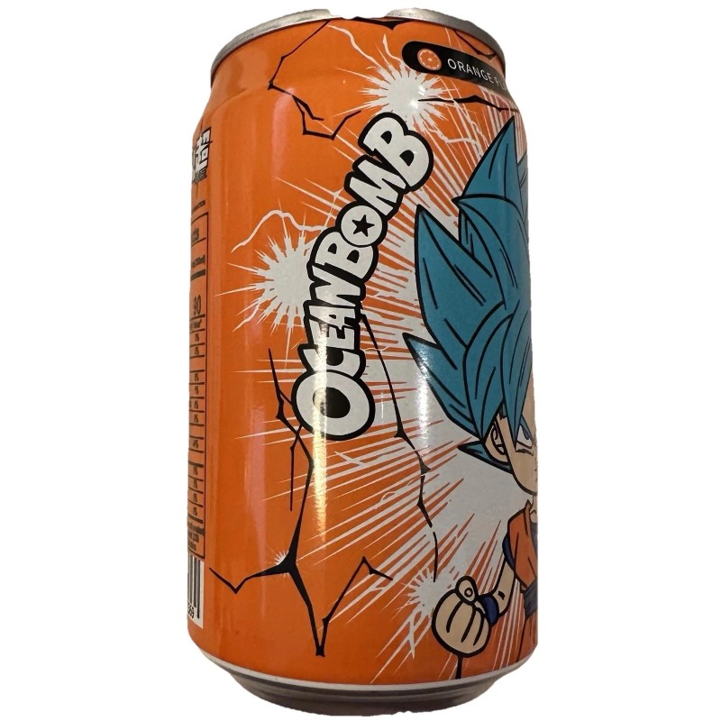Dragon Ball Z Ocean Bomb Sealed Goku Blue Orange Flavor