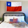 DANF Chile Flag 3x5 Ft Thick Polyester, Fade Resistant, Brass