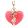JK Home DIY Photo Locket Heart Keychains With Storage Box,