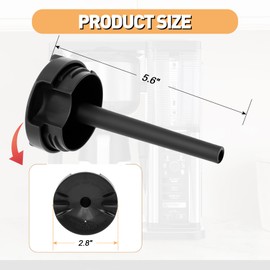 Wksaesi Replacement Brew Through Lid Compatible with Ninja 50 oz Glass Carafe, Brew-Thru Lid Top Replacement for Ninja Carafe 10-Cup CM401 CM371 CP301 Coffee Pot, CM300 CM400 CP300 CF091, BPA Free,ABS