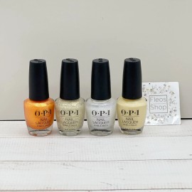 OPI Nail Lacquer 4pcs FULLSIZE GLitter/Gliter