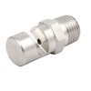 uxcell 1/4BSP 304 Stainless Steel Wide Angle Flood Jet Flat
