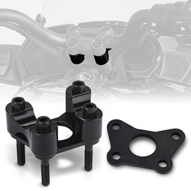 Billet Aluminum Handlebar Riser Kit with Riser Blocks Fit For Spyder F3/F3S/F3T/F3 Limited (2016+) & RT/RTS (2020+) | 1-1/8" Backward 1-3/8" Upward Adjustable (A)