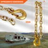 3/8" x 35" Grade 70 Trailer Safety Chain with Clevis