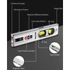 3-In-1 Spirit Level with 65ft Laser Distance Measure & 32ft