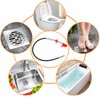 Telescopic Drain Cleaning Tool – Flexible Four-Jaw Pipe Unclogger for