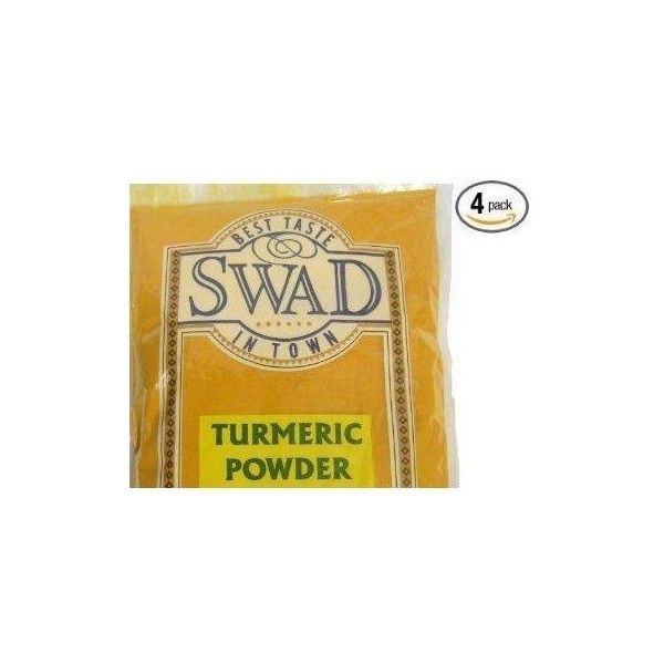 Swad Turmeric Powder 7oz (Pack of 4)