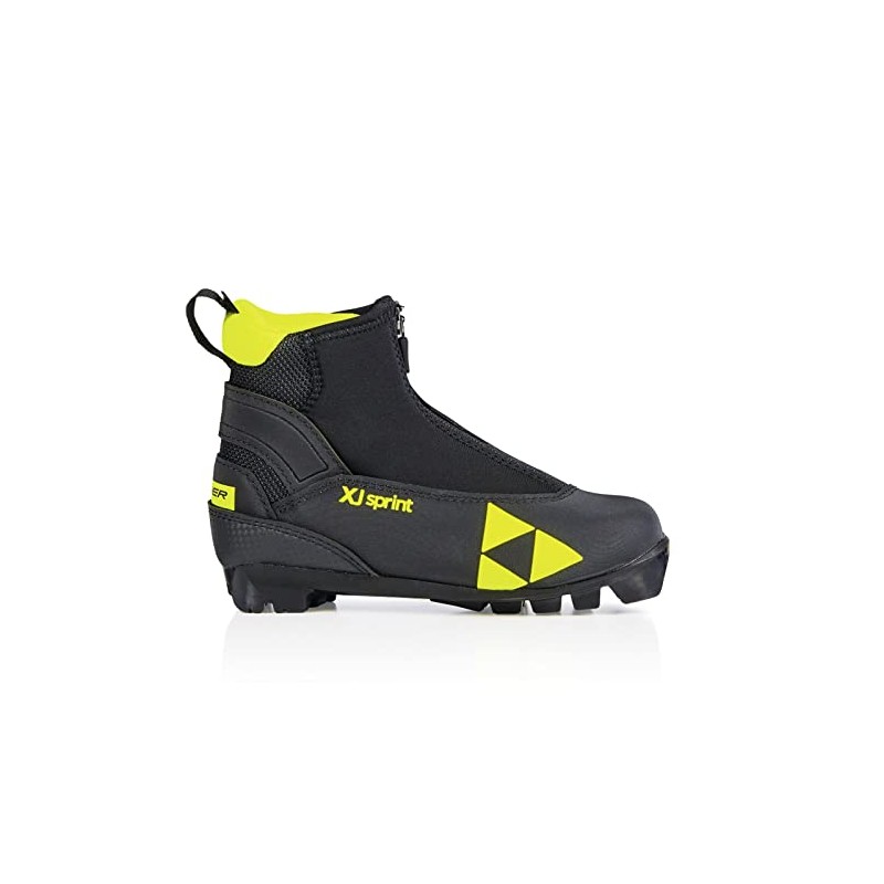 Fischer XJ Sprint Children's Cross Country Ski Shoes, multicoloured