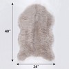 Hugs Living Soft and Fluffy Faux Fur Rug, Chair Cover