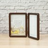 Fujicolor 4602TK Photo Frame, Wooden, 2L Size x 2 Sides,