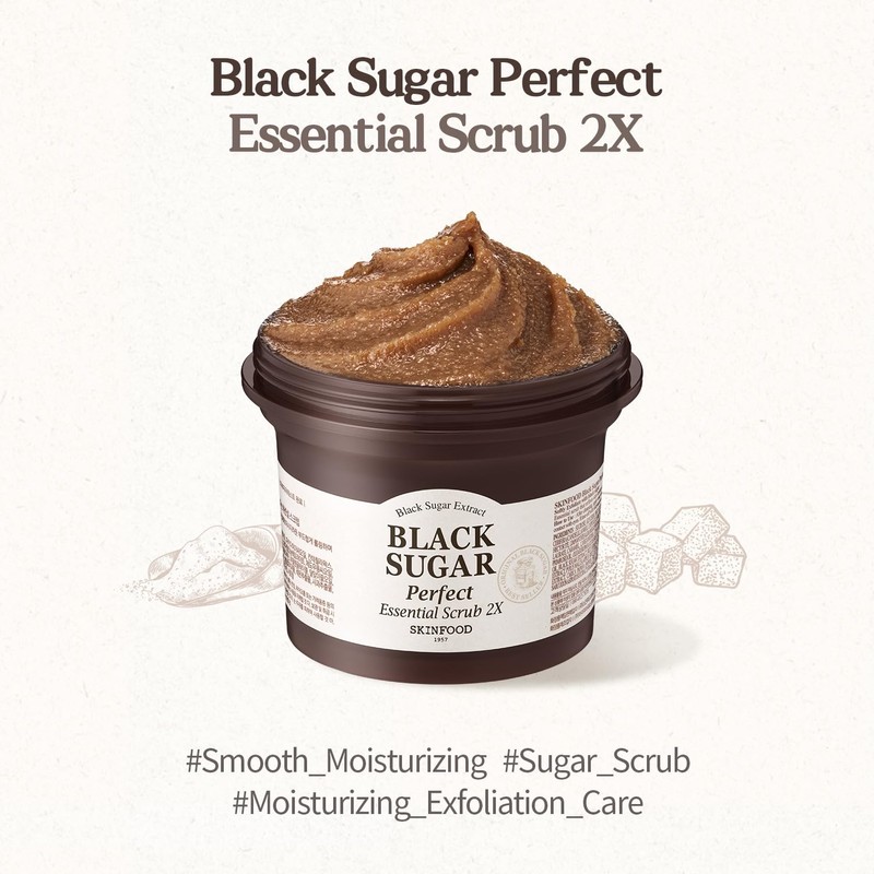 Skin Food 2015 New Black Sugar Perfect Essential Scrub 2X