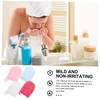 Baluue 8pcs Makeup Remover Gloves Reusable Face Scrubber Mitts for