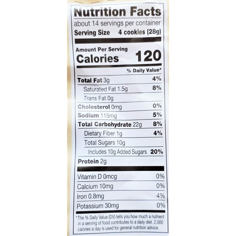 Stauffers Ginger Snaps Cookies (6 Pack, Total of 84oz)