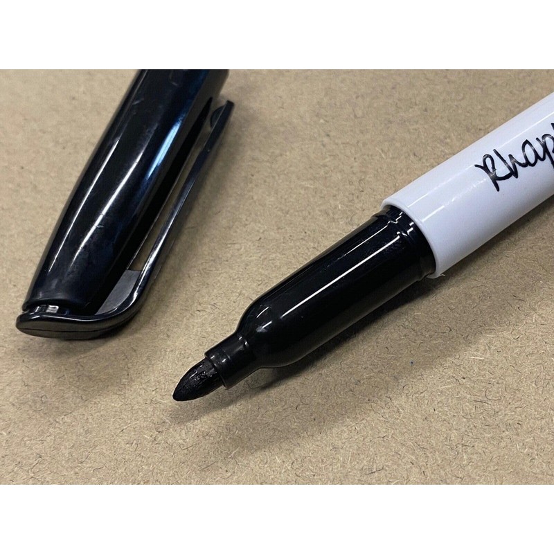 Rhapsody Permanent Markers Fine Point Black Ink (Fine Point Black