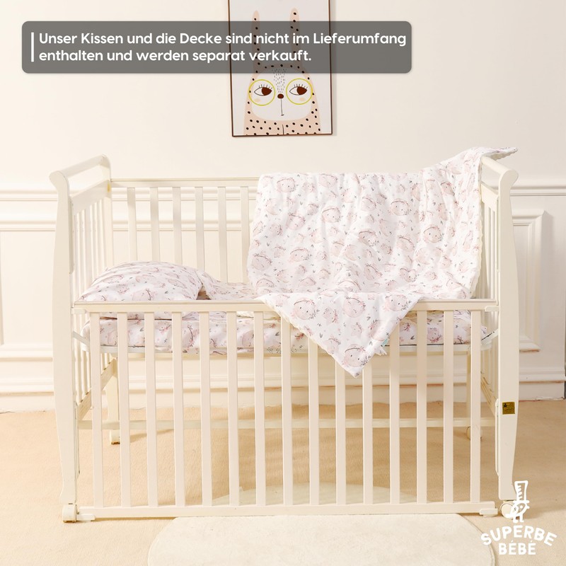 Cotton Pillowcase for Children, Size 33 x 45 cm, Pleasantly