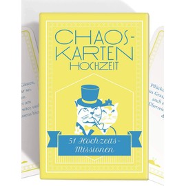 Chaos cards wedding game.