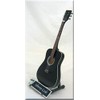 ARTSTUDIO35 Johnny Cash Miniature Guitar Black with Plectrum