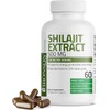 Bronson Shilajit Extract 500 MG Per Serving, Supports Energy Production & Vitality, Standardized to 20% Total Acids, Non-GMO, 60 Vegetarian Capsules