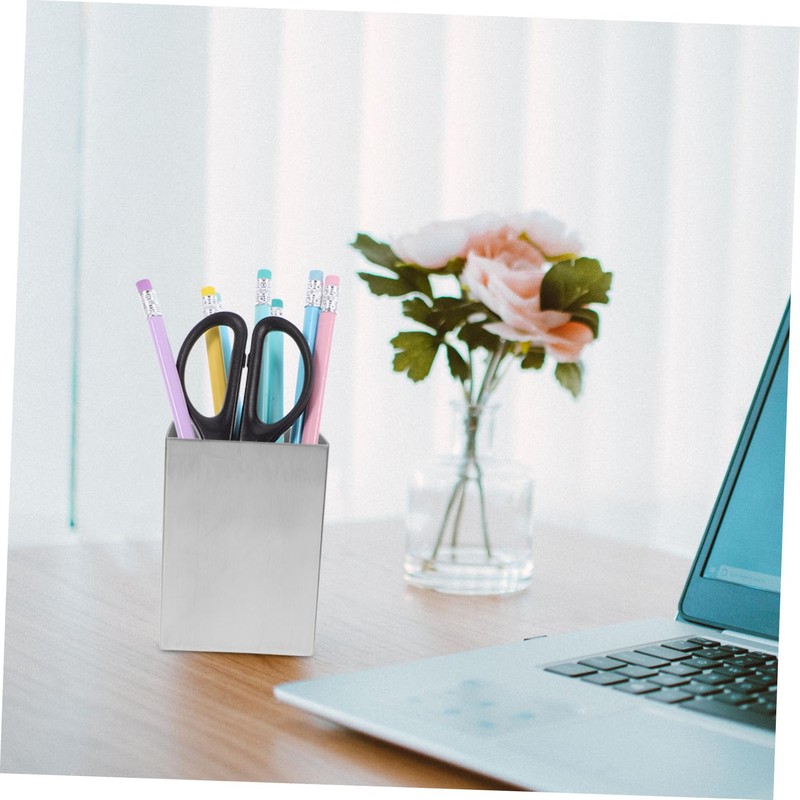 OHPHCALL Pen Holder Desktop Organizer Thickened Makeup Brush Holder Versatile