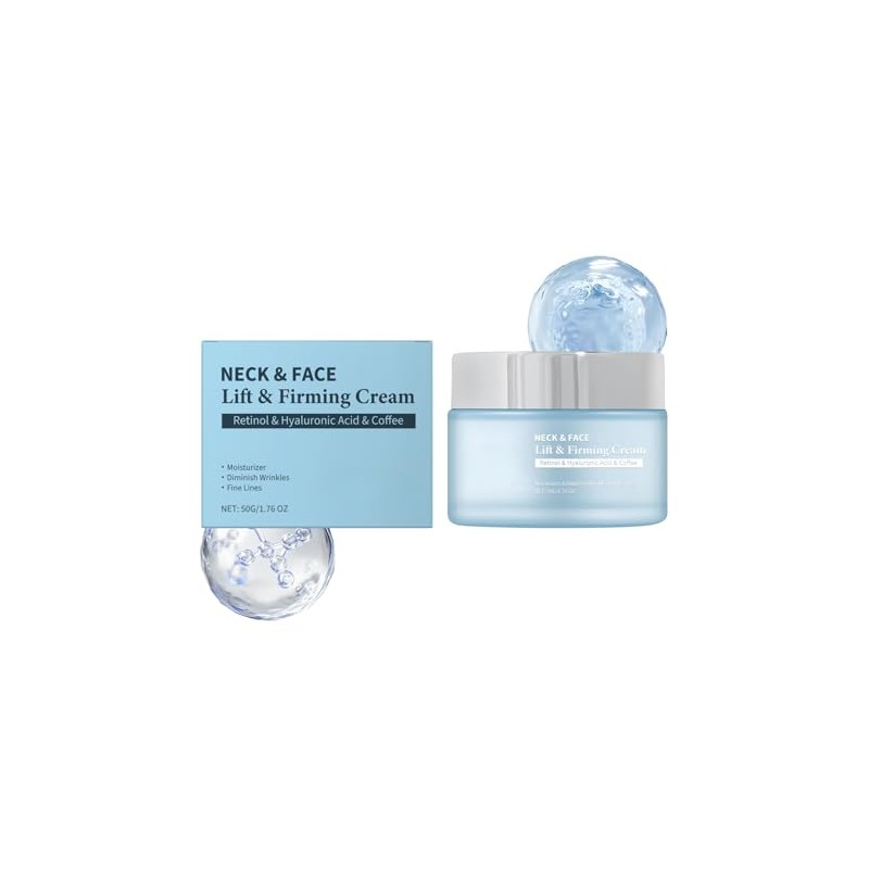 Retinol Neck Cream Moisturizes, Neck Cream Nourishing, Neck Firming Cream