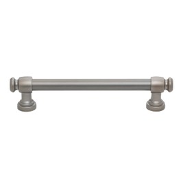 4361-128-GPH-10-5-1/16 Inch Center to Center Arched Square Cabinet Pull, Graphite Gray (Pack of 10)