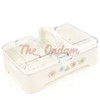 The Ondam Facial Soap Set with Lid Case and Foaming Net Soap Dish