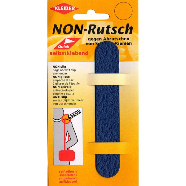 Kleiber Non-Slip Shoulder Bag Grip, Blue, 20mm