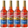 Torani Syrup, Peach, 25.4 Ounces (Pack of 4)