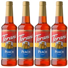 Torani Syrup, Peach, 25.4 Ounces (Pack of 4)