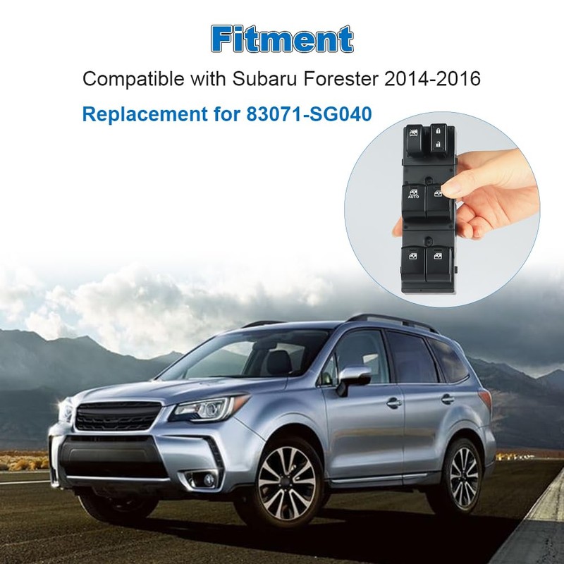 WMPHE Window Switch Compatible with Subaru Forester 2014 2015 2016,