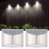 Stainless Steel Solar Fence Security Lights LightControl Step Wall Lamp