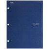 Five Star Folder, 4-pocket, File Folder, Navy (Pack of 3)