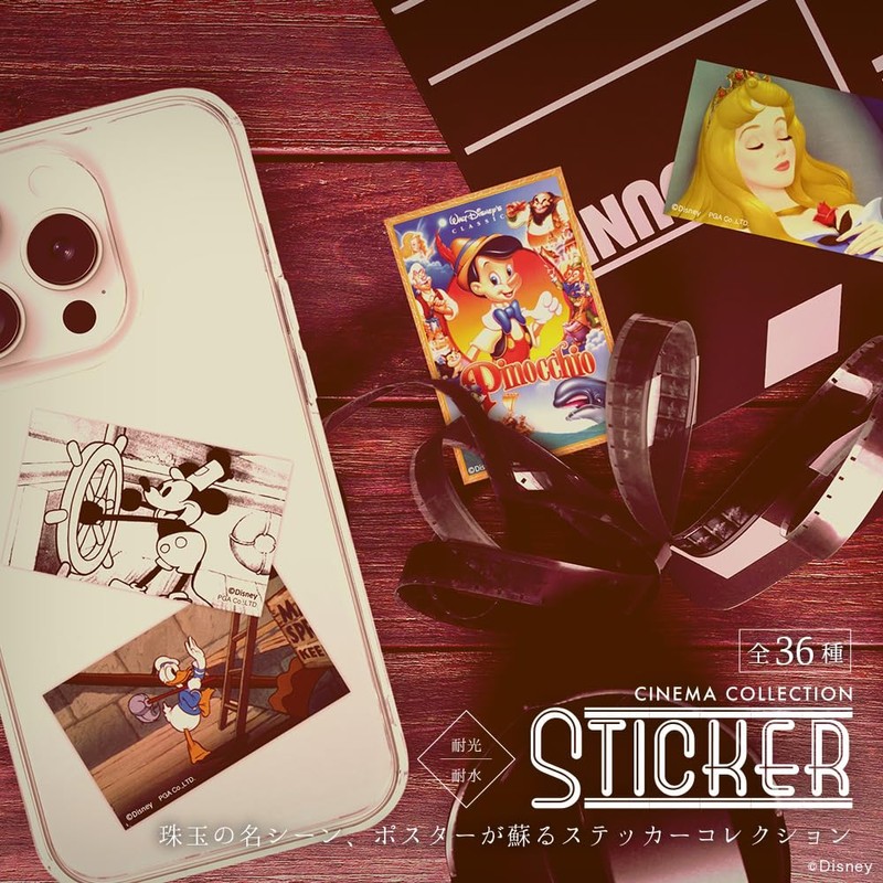 Premium Style Cinema Collection Sticker [Cinderella] PG-DSTK73CIN