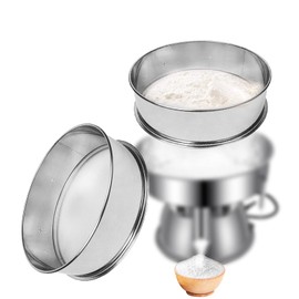 Sidasu Vibrating Sifter Mesh Screen Stainless Steel Vibrating Sieve Mesh Screen 20 Mesh for Automatic Powder Sifter Machine
