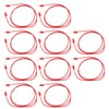 10Set Banana Plug Test Lead Brass PVC Electrical Test Wire