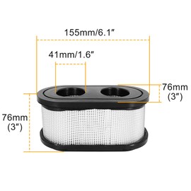 JIAYAN 136-7806 127-9252 Filter for Toro Timecutter SS5000 SS4225 Parts 74657 74661 74667 74675 74680 74723 74726 74731 50" 42" TimeCutter SS SW SWX (Air Filter)