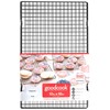 GoodCook Nonstick Steel Wire Cooling Rack, 16" x 10" (Set