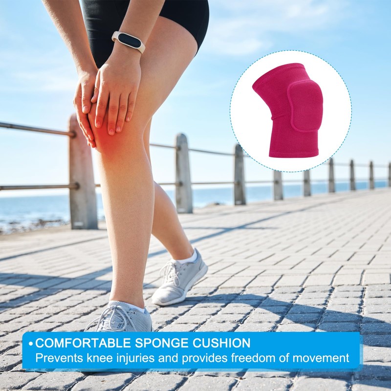 PATIKIL Large Protective Knee Pads, 2 Pcs Anti-Slip Padded Sponge