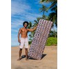 PoolCandy Safari Collection Deluxe Leopard Print Pool Raft 74" -
