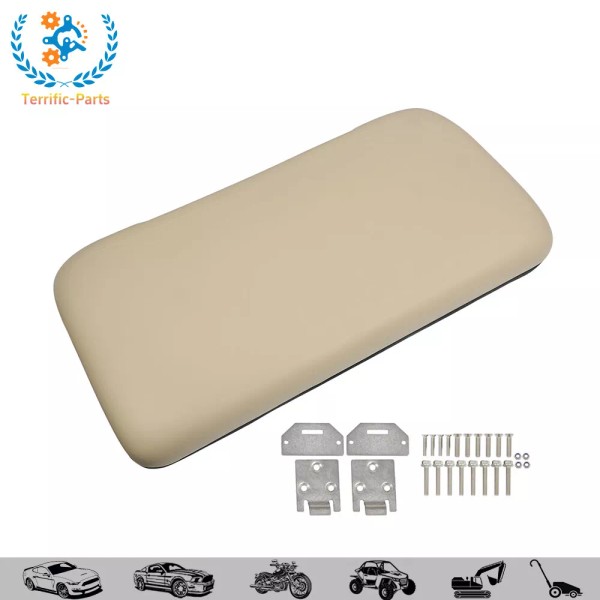 Terrific-Parts Tan Golf Cart Front Seat Bottom with Hardware For